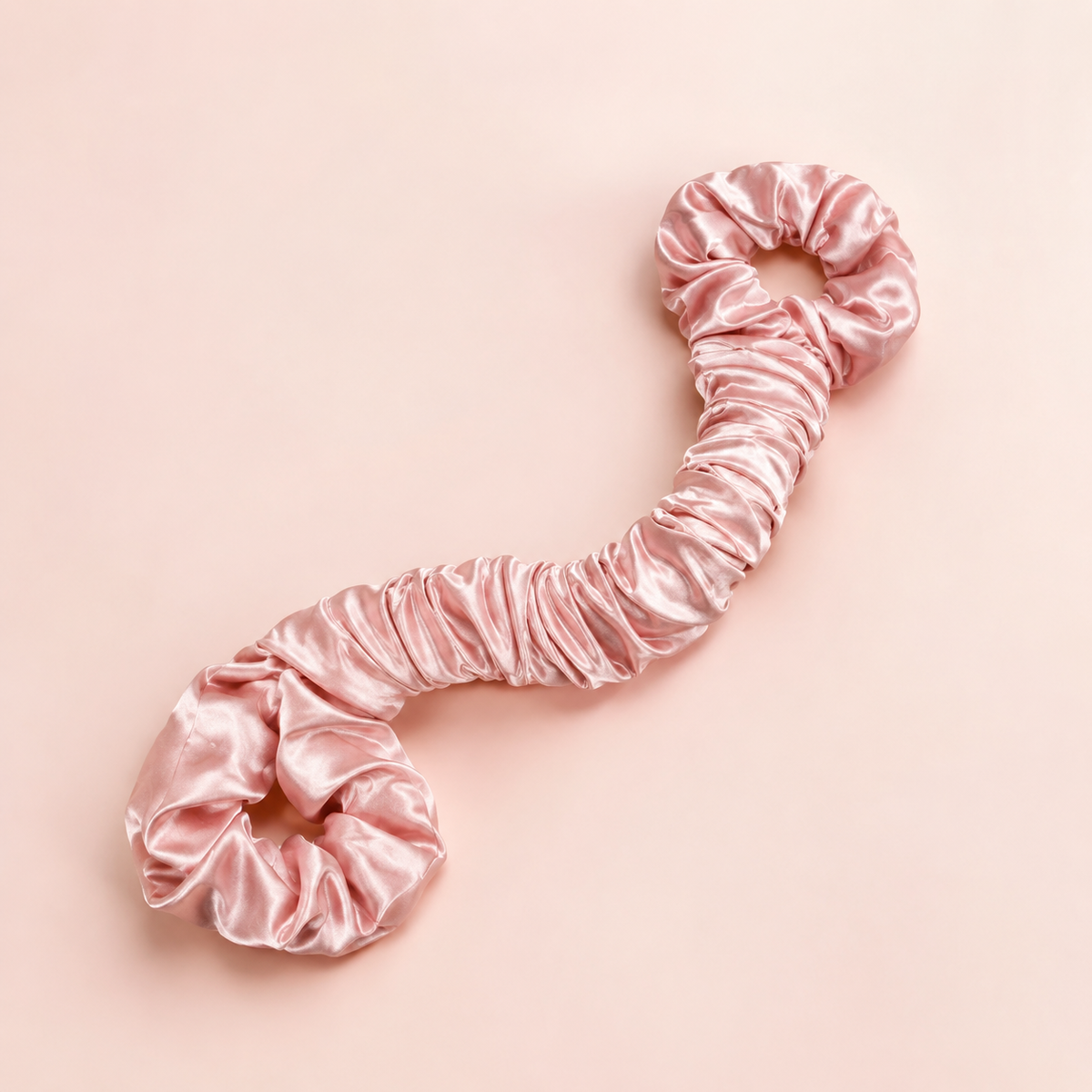 CurlSculpt™ Satin Heatless Curling Scrunchie & Hair Tie