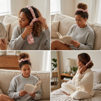 CurlSculpt™ Satin Heatless Curling Scrunchie & Hair Tie