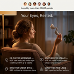 The Ocular™ Red Light Under-Eye Glasses