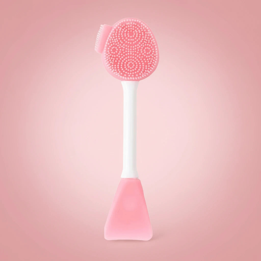 DualGlow™ 2-in-1 Silicone Facial Cleanser & Mask Tool