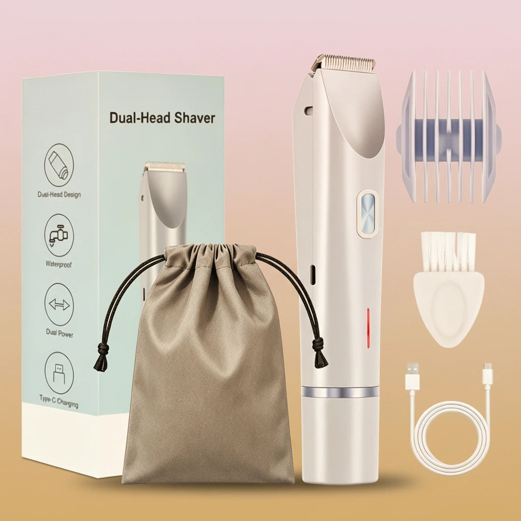 ContourGlide™ Dual-Head Shaver