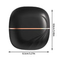 Multifunctional Portable Mini Wireless Hair Straightener Brush USB Rechargeable Straightening Comb Household Gentle Hair Care Styling Accessory