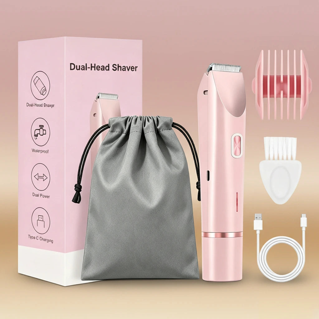 ContourGlide™ Dual-Head Shaver