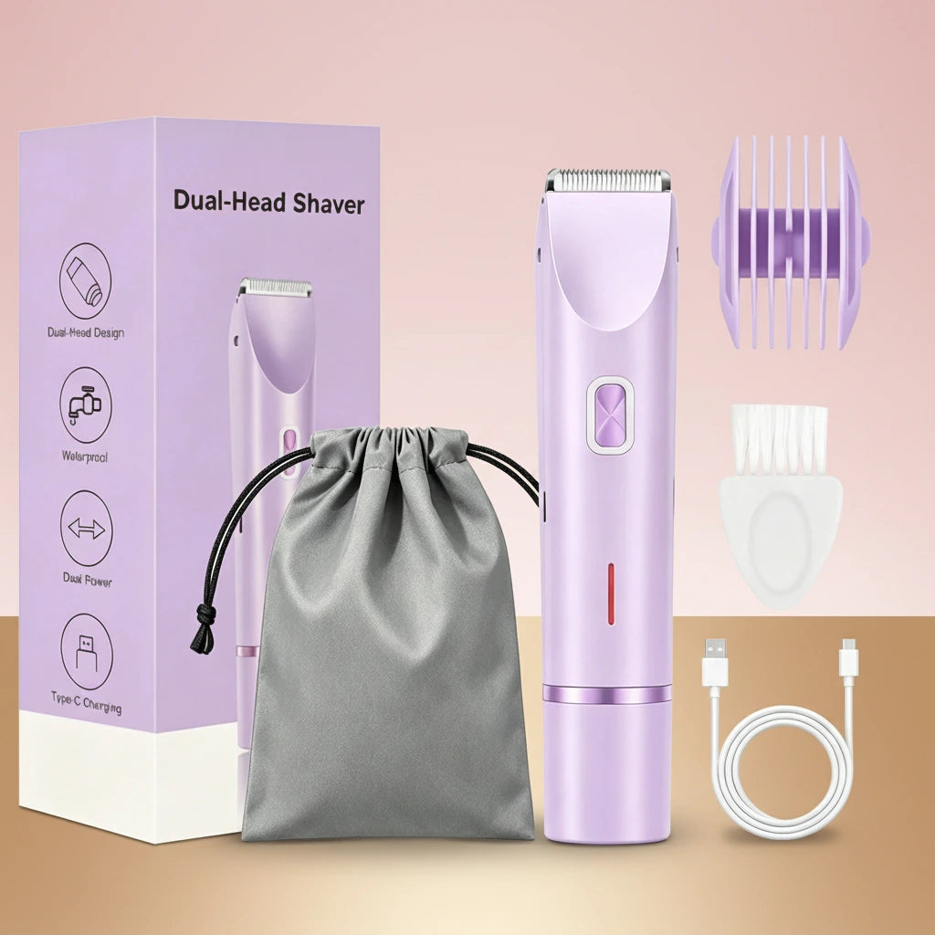 ContourGlide™ Dual-Head Shaver