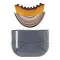 Soft Bristle Contoured Dry Facial Brush Home Spa Massage Tool For Facial Cleansing And Gentle Skin Exfoliation