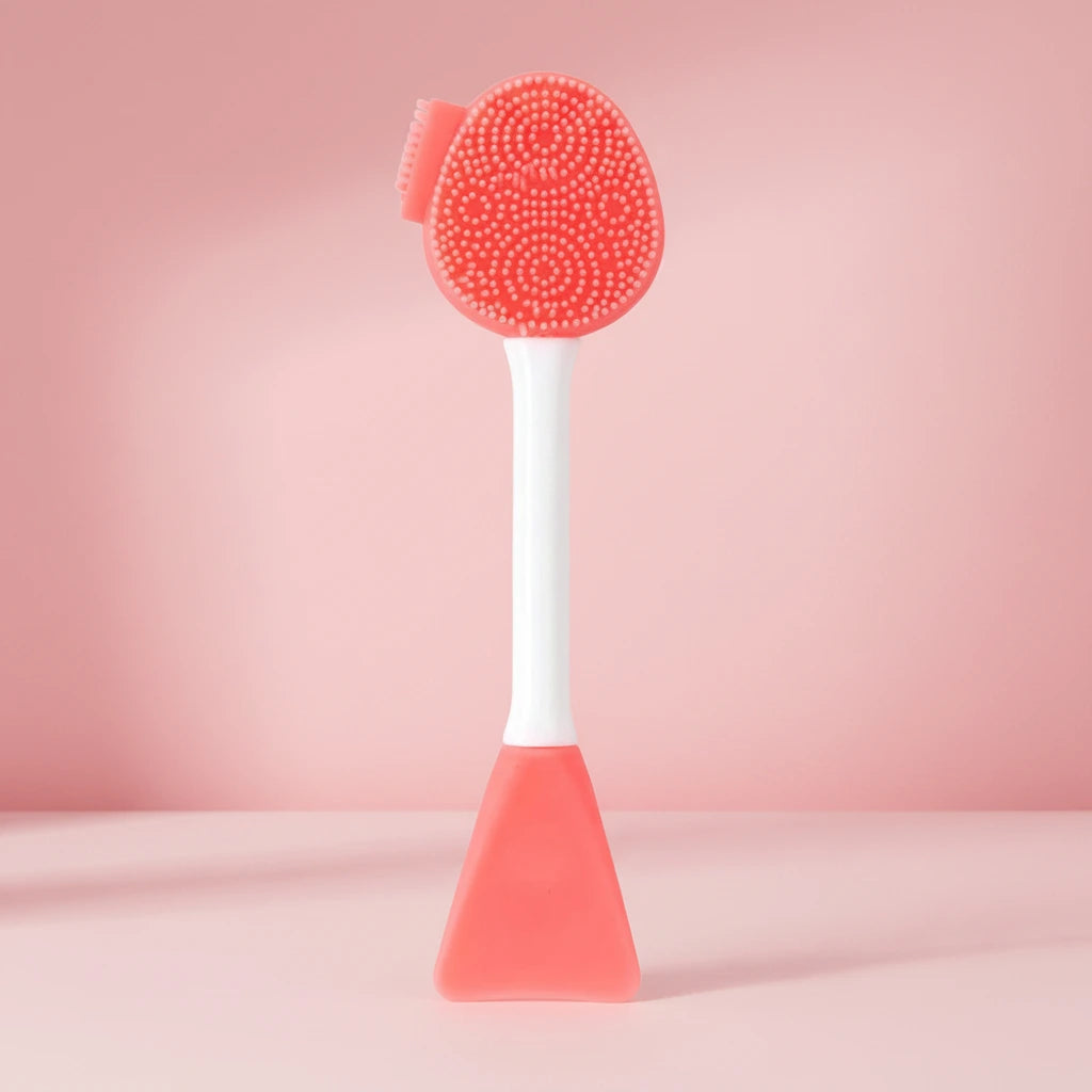DualGlow™ 2-in-1 Silicone Facial Cleanser & Mask Tool