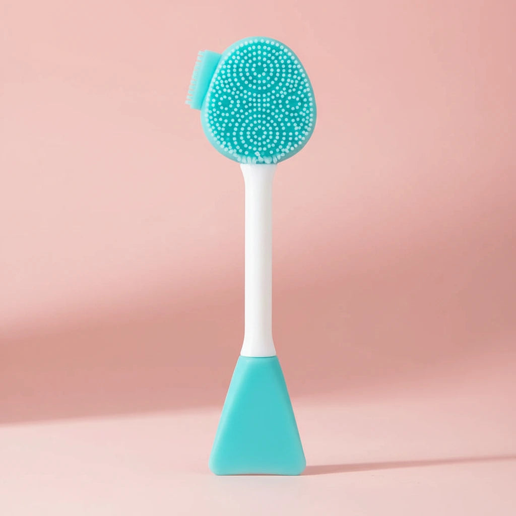 DualGlow™ 2-in-1 Silicone Facial Cleanser & Mask Tool