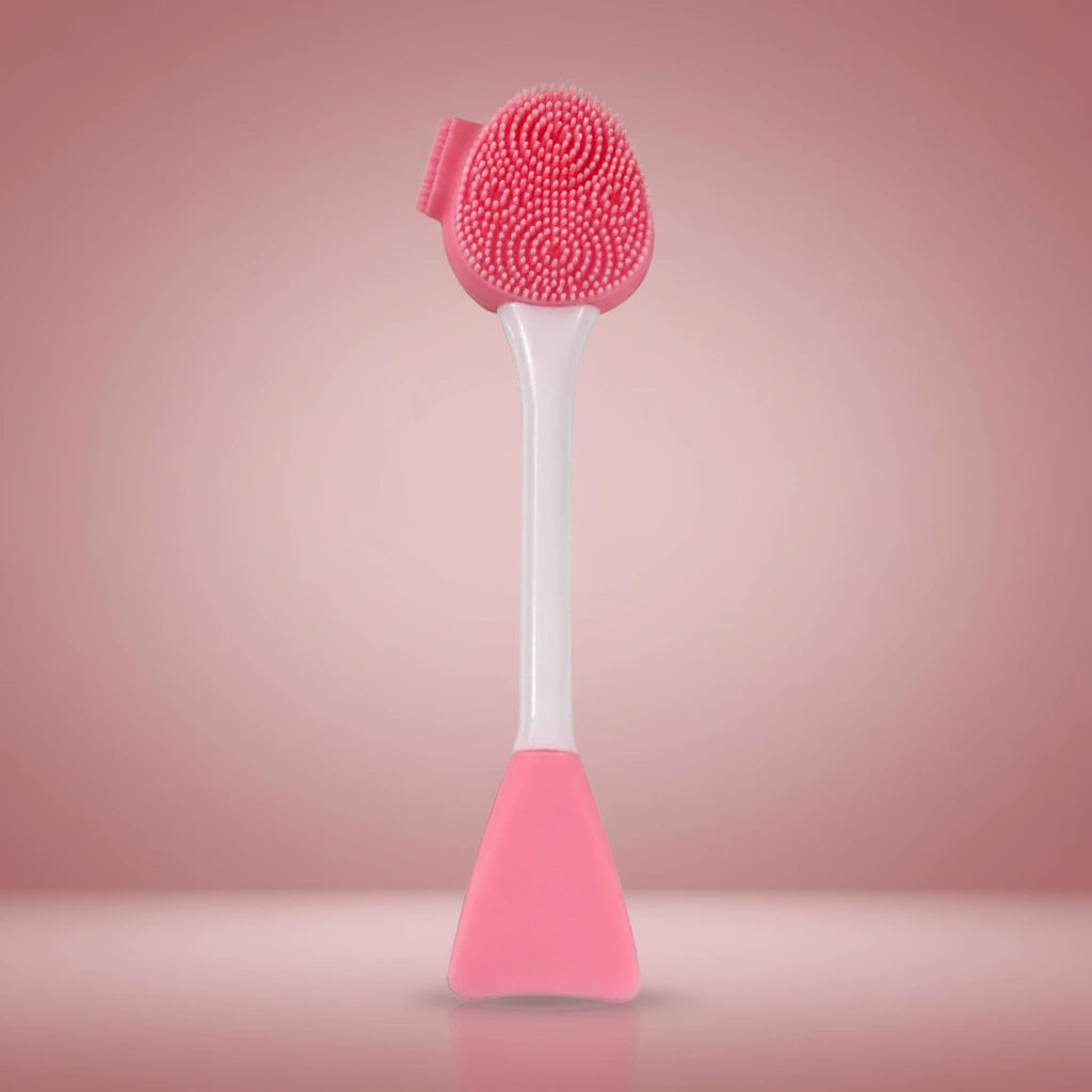 DualGlow™ 2-in-1 Silicone Facial Cleanser & Mask Tool